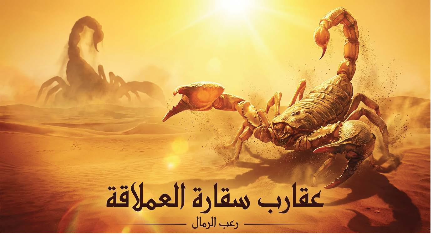 عقارب سقارة العملاقة